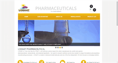 Desktop Screenshot of lodaatpharma.com